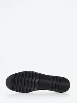 Thierry Rabotin – Plateau-Slipper aus Textil Schwarz
