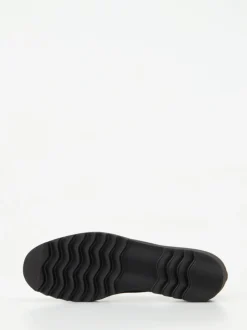 Thierry Rabotin – Plateau-Slipper aus Metallicleder Schwarz