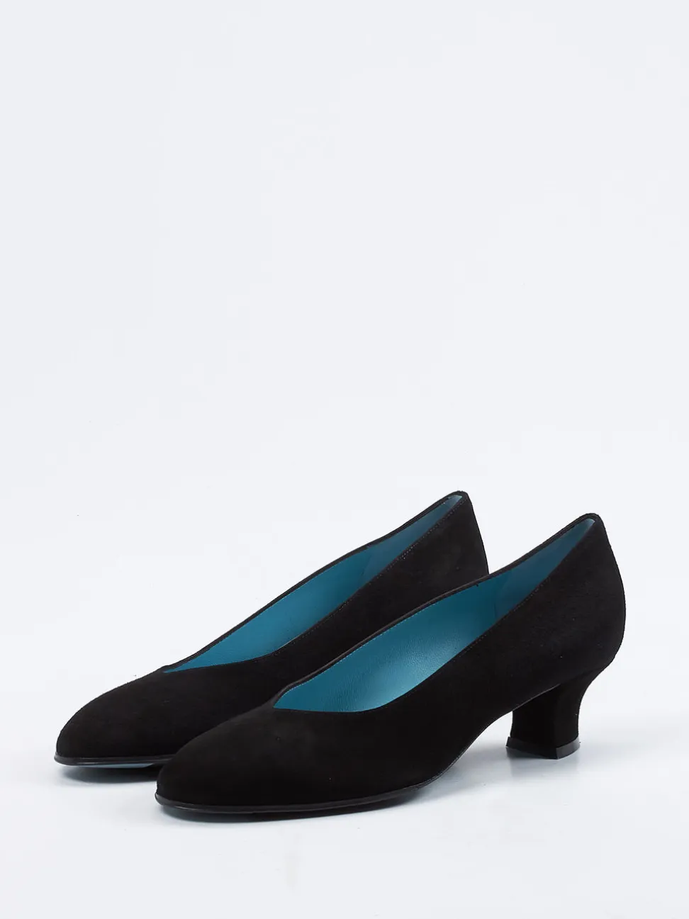 Thierry Rabotin – Pumps aus Veloursleder Schwarz