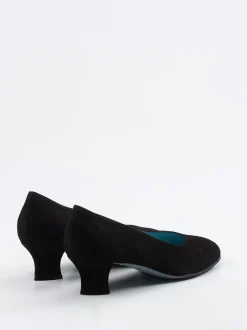 Thierry Rabotin – Pumps aus Veloursleder Schwarz