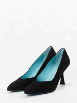 Thierry Rabotin – Pumps aus Veloursleder Schwarz