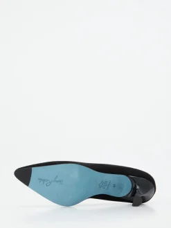 Thierry Rabotin – Pumps aus Veloursleder Schwarz