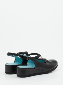 Thierry Rabotin – Slingpumps aus Lammleder Schwarz