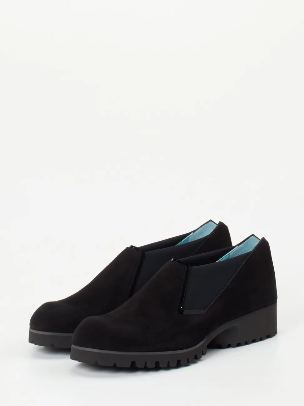 Thierry Rabotin – Slipper aus Veloursleder schwarz