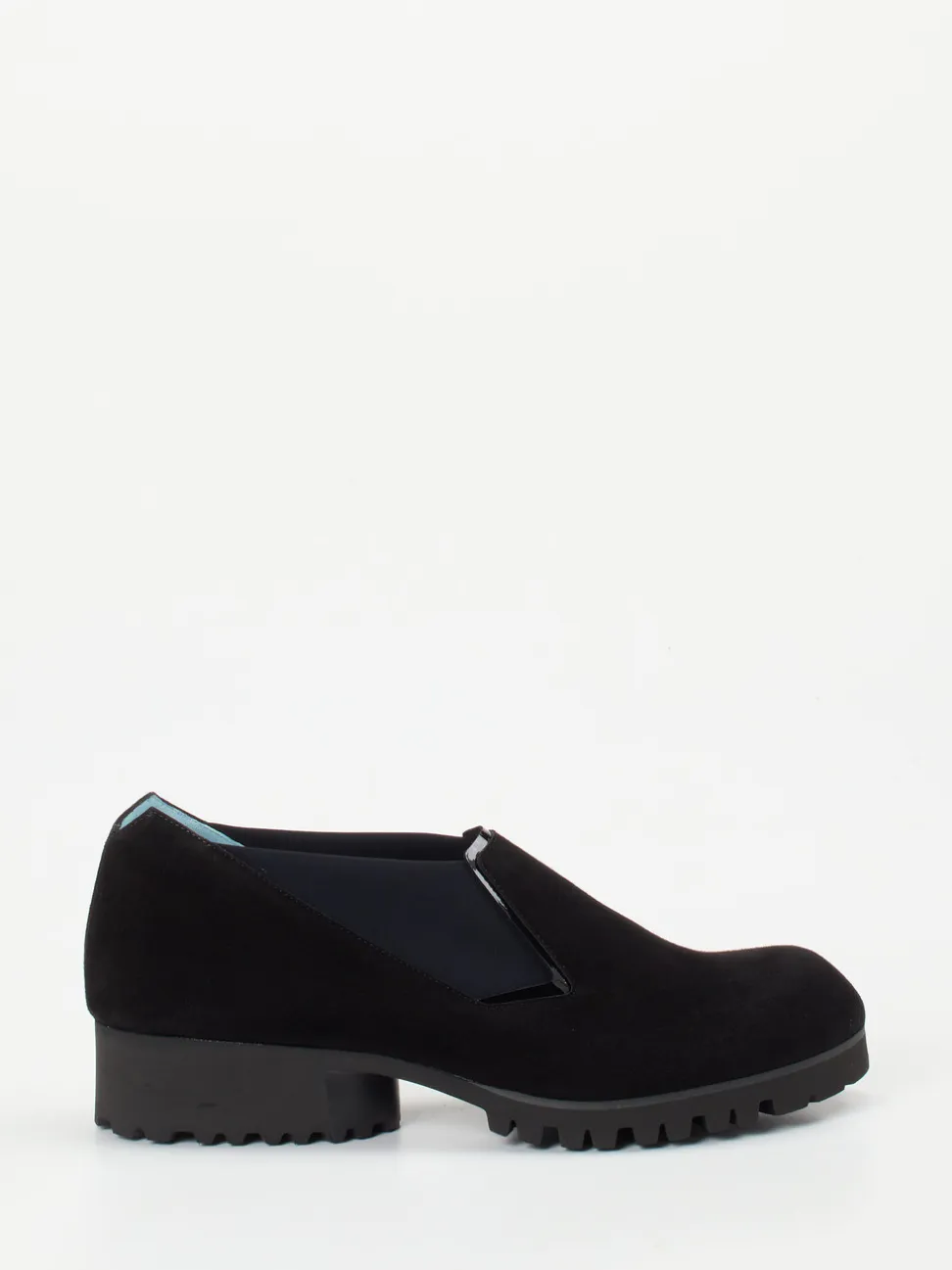 Thierry Rabotin – Slipper aus Veloursleder schwarz