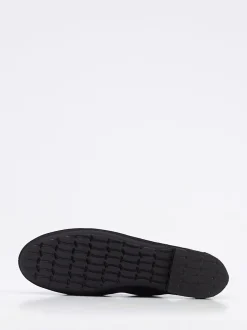 Thierry Rabotin – Slipper aus Veloursleder Dunkelblau