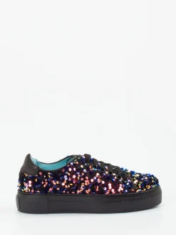 Thierry Rabotin – Sneaker aus Metallic mit Pailletten