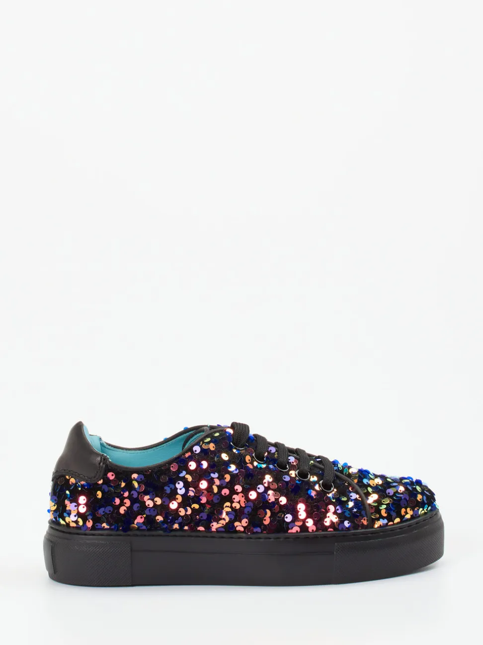 Thierry Rabotin – Sneaker aus Metallic mit Pailletten