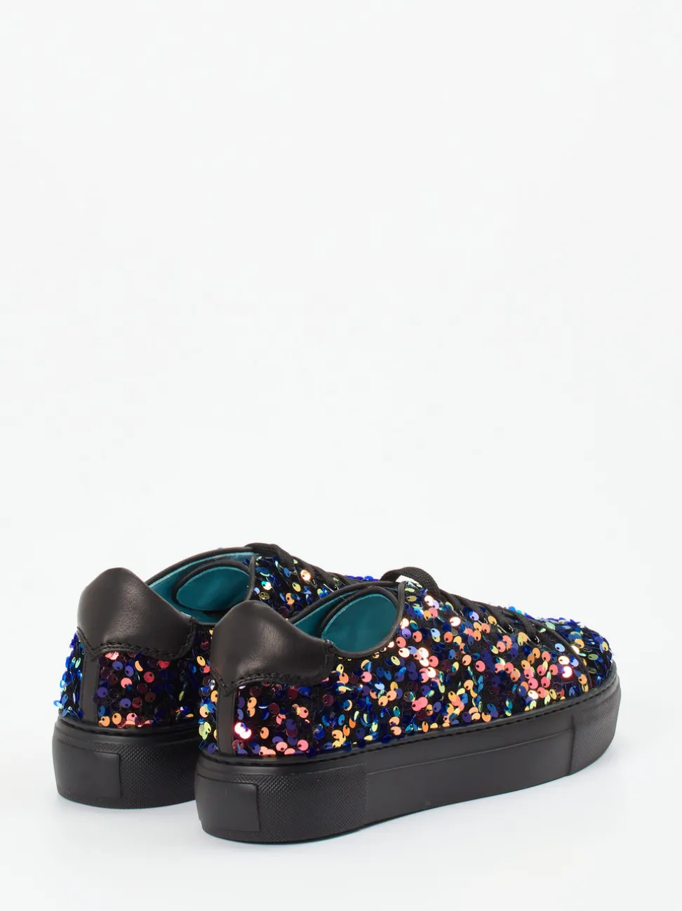 Thierry Rabotin – Sneaker aus Metallic mit Pailletten