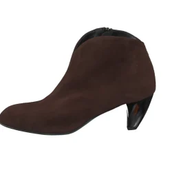 Thierry Rabotin – Stiefeletten aus Veloursleder Dunkelbraun