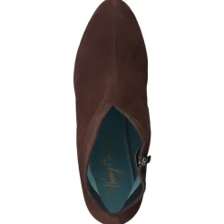 Thierry Rabotin – Stiefeletten aus Veloursleder Dunkelbraun
