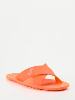 Thies – Badepantolette aus Synthetik in Orange
