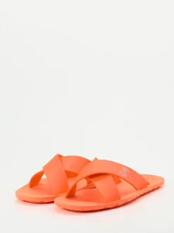 Thies – Badepantolette aus Synthetik in Orange