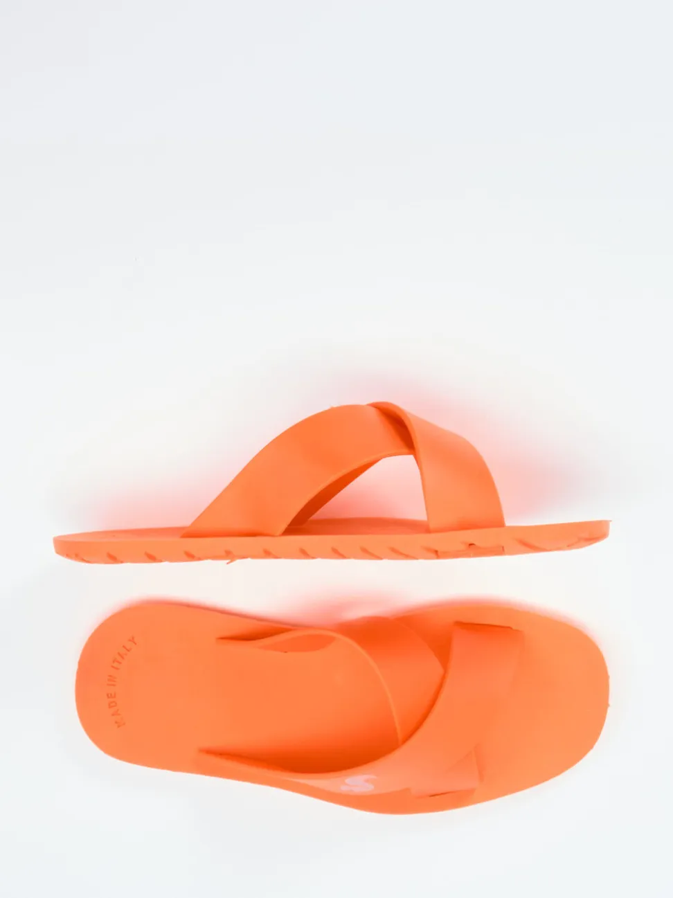 Thies – Badepantolette aus Synthetik in Orange