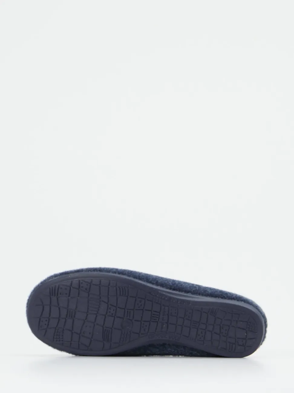 Thies – Ballerina-Hausschuh aus Wollfilz Dunkelblau