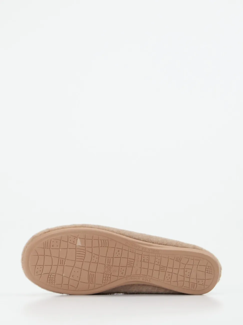 Thies – Ballerina-Hausschuh aus Filz beige