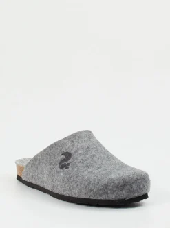 Thies – Filzpantoffeln aus Wollmix in Grau