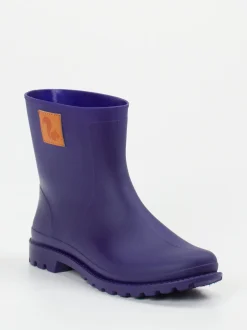 Thies – Gummistiefel aus veganem Gummi Dunkellila