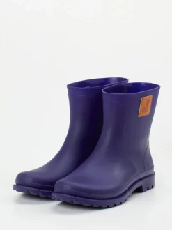 Thies – Gummistiefel aus veganem Gummi Dunkellila