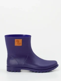 Thies – Gummistiefel aus veganem Gummi Dunkellila