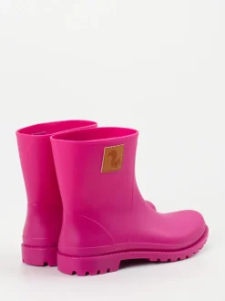 Thies – Gummistiefel aus veganem Material pink