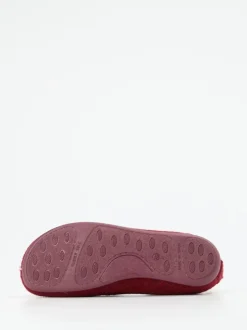 Thies – Hüttenschuhe aus Wollfilz Dunkelrot