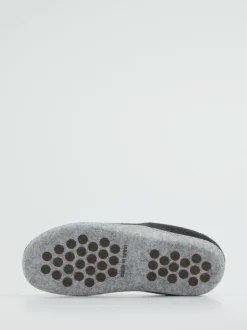 Thies – Pantoffeln aus Recycling-Filz in Grau
