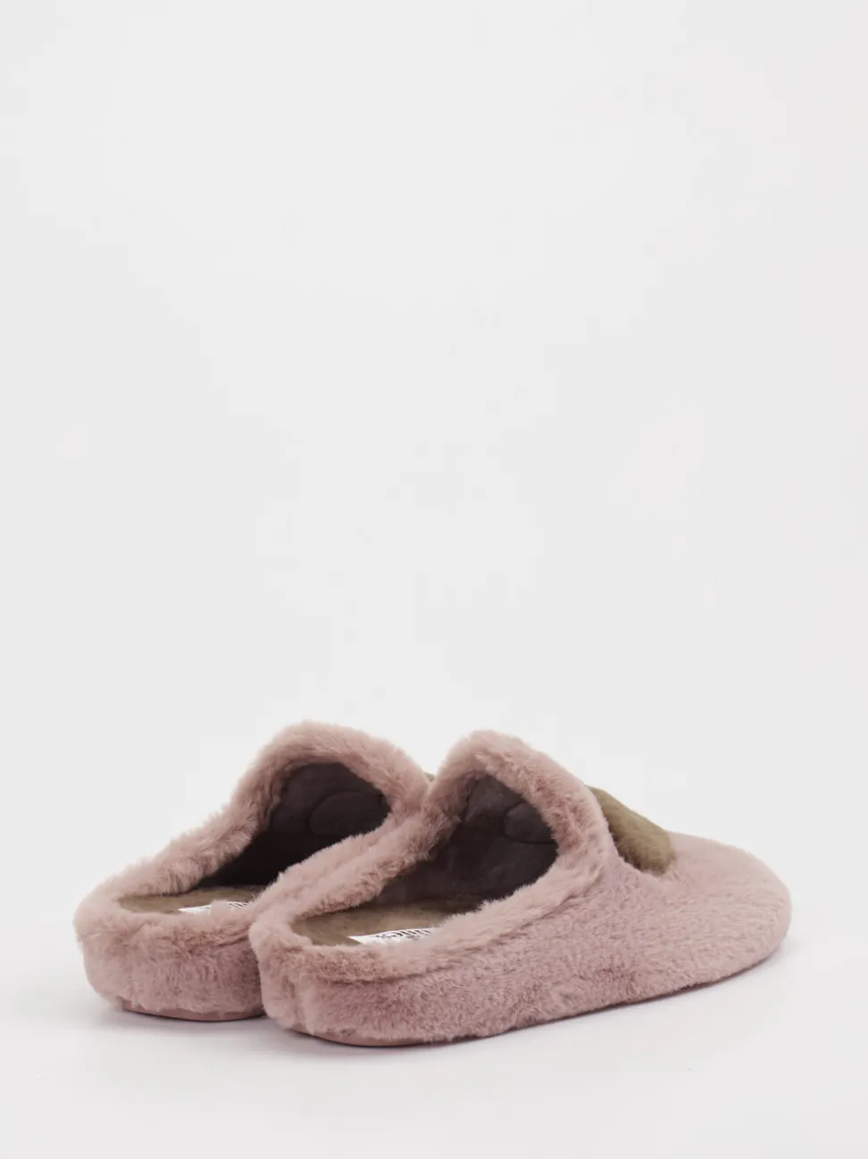 Thies – Pantoffeln aus Textil in Altrosa