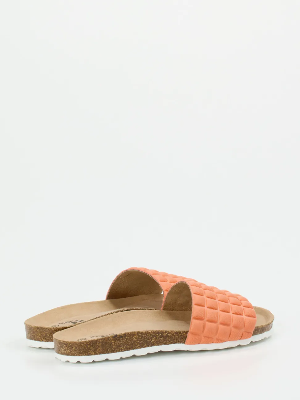 Thies – Pantolette aus Textil in Koralle