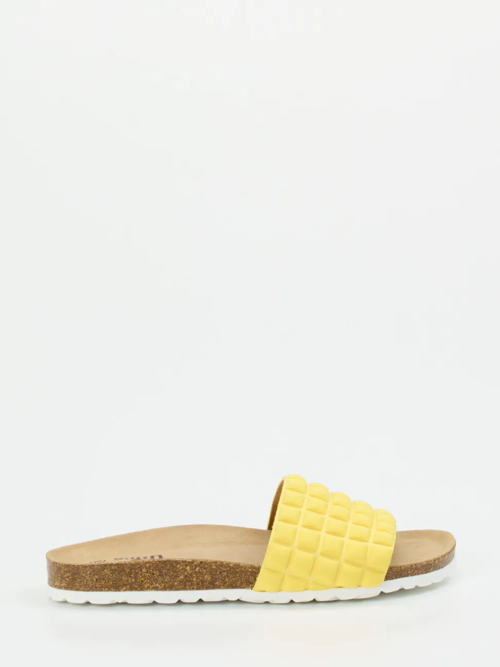 Thies – Slides aus Textil in Pastellgelb