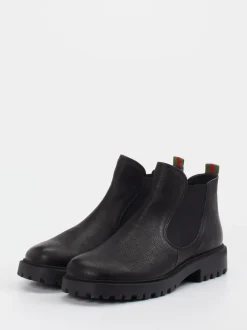 Think – Chelsea Boot aus Kalbleder schwarz