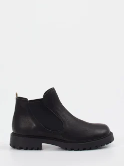 Think – Chelsea Boot aus Kalbleder schwarz