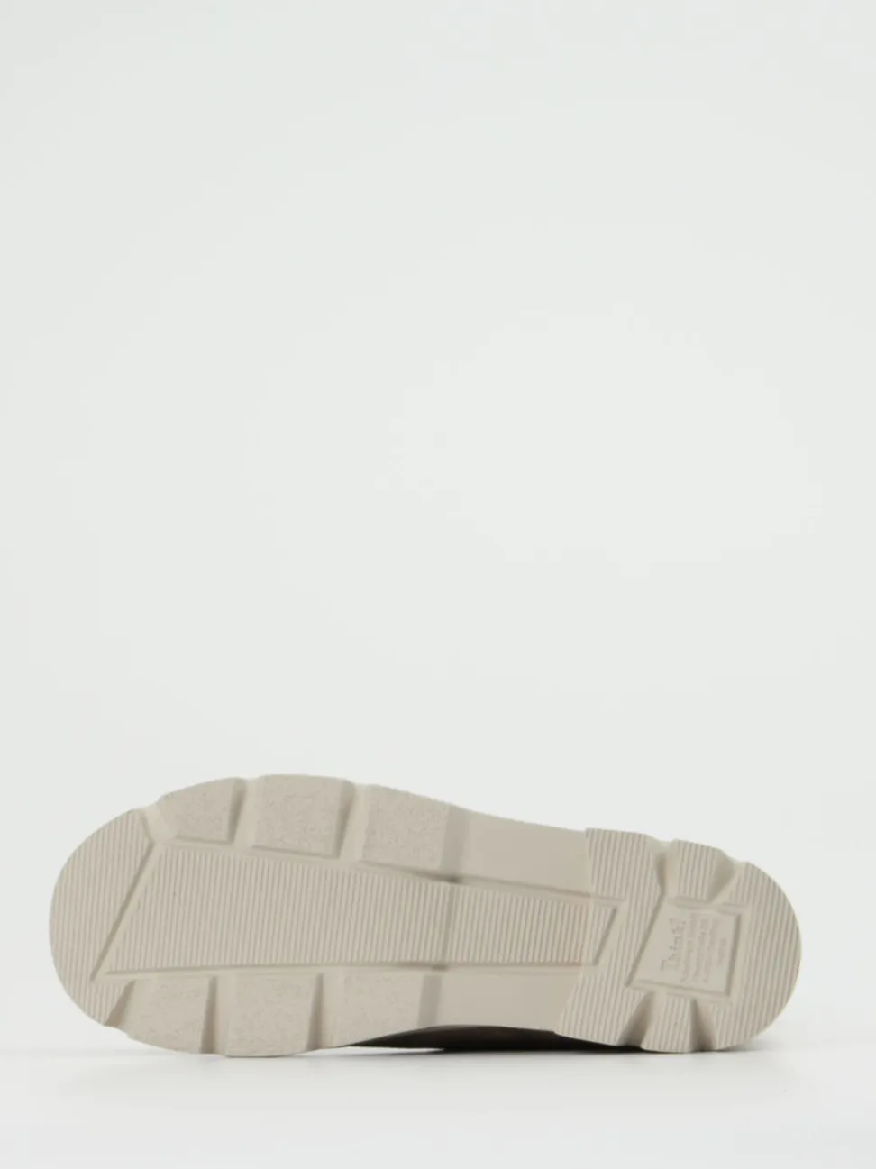 Think – Chelsea Boots aus Veloursleder in Taupe