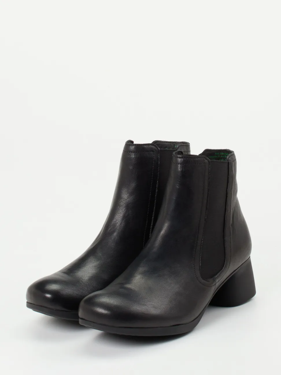 Think – Chelsea-Stiefelette aus Lammleder schwarz