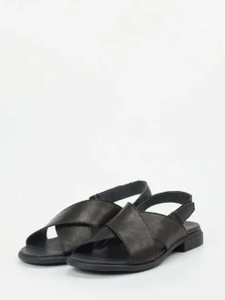 Think – Slingback-Sandalen aus Kalbleder Schwarz