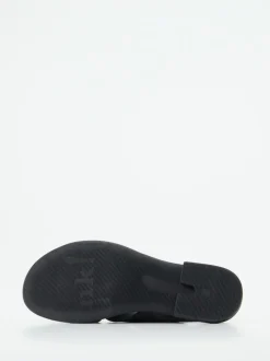 Think – Slingback-Sandalen aus Kalbleder Schwarz