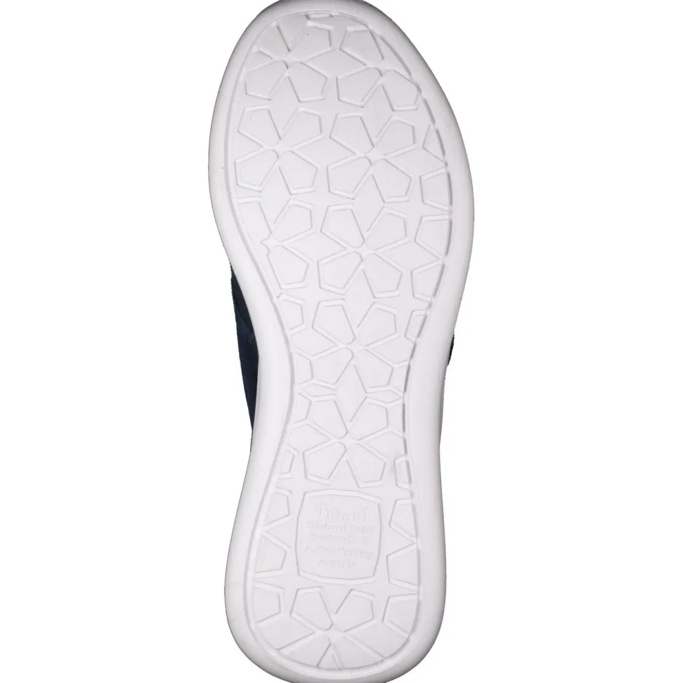 Think – Slip-On aus Veloursleder Dunkelblau