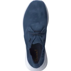 Think – Slip-On aus Veloursleder Dunkelblau