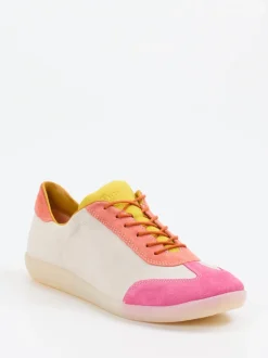Think – Sneaker aus Veloursleder im Color-Blocking