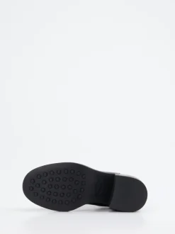Tod's – Chelsea Boots aus Hochglanzleder Schwarz
