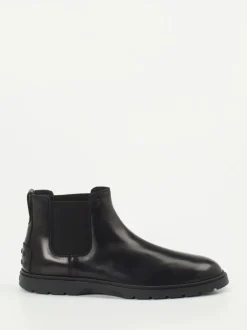 Tod's – Chelsea Boots aus Kalbleder schwarz