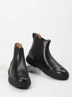 Tod's – Chelsea Boots aus Kalbleder schwarz