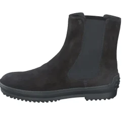 Tod's – Chelsea Boots aus Veloursleder Schwarz