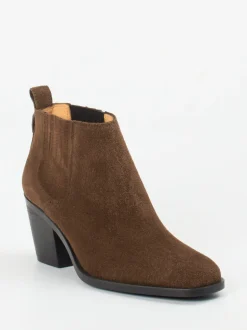 Tod's – Chelsea Boots aus Veloursleder Braun