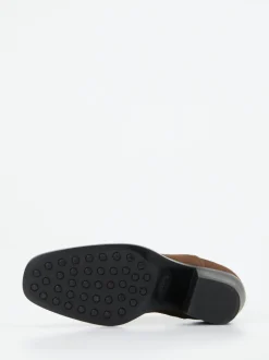 Tod's – Chelsea Boots aus Veloursleder Braun
