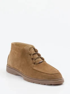 Tod's – Desert Boot aus Veloursleder cognacbraun
