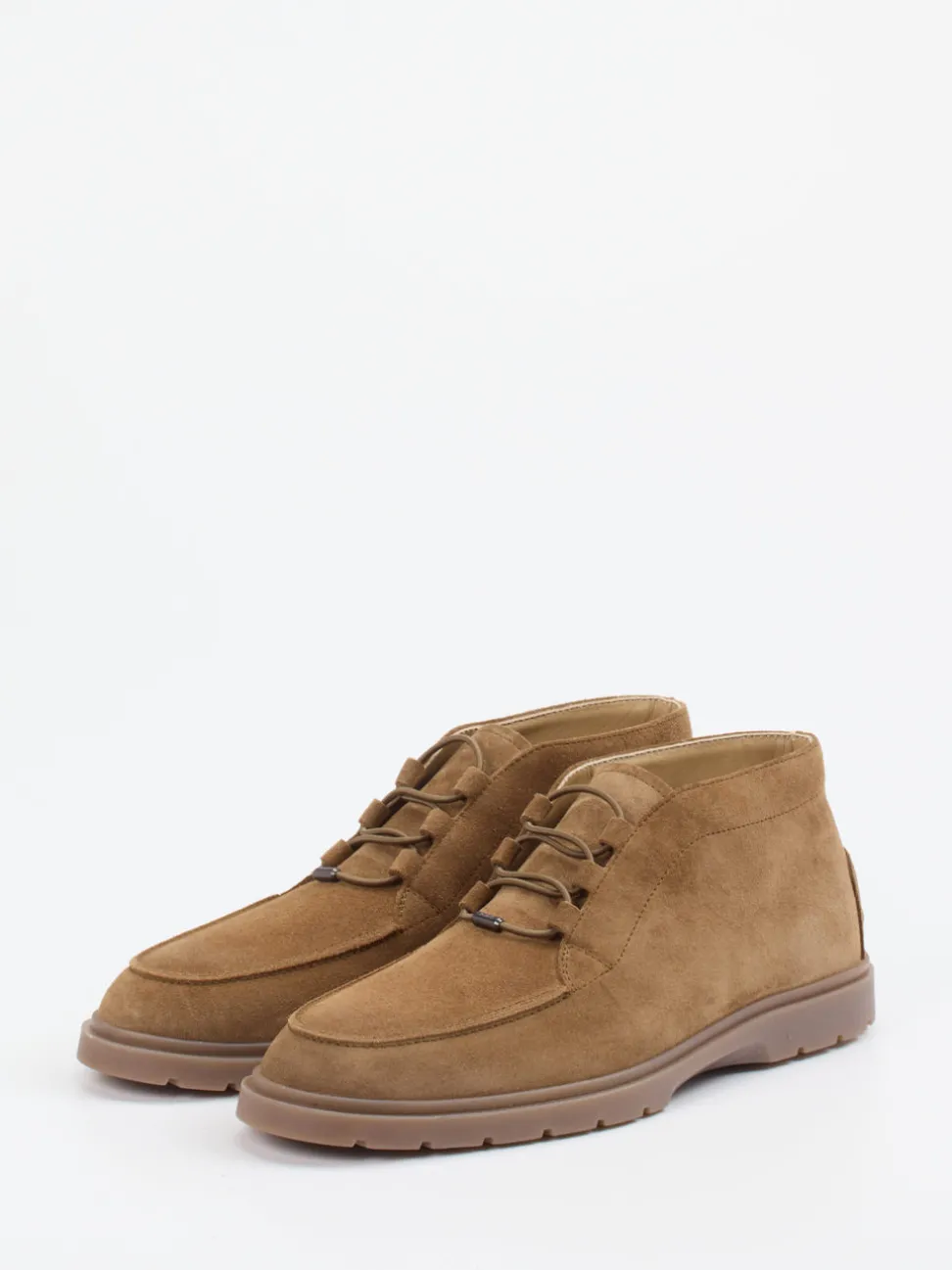 Tod's – Desert Boot aus Veloursleder cognacbraun