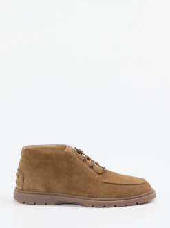 Tod's – Desert Boot aus Veloursleder cognacbraun