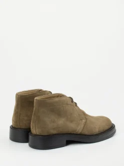 Tod's – Desert Boots aus Veloursleder schlammbraun