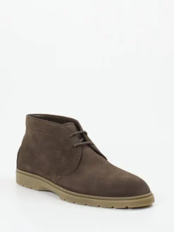 Tod's – Desert Boots aus Veloursleder braun